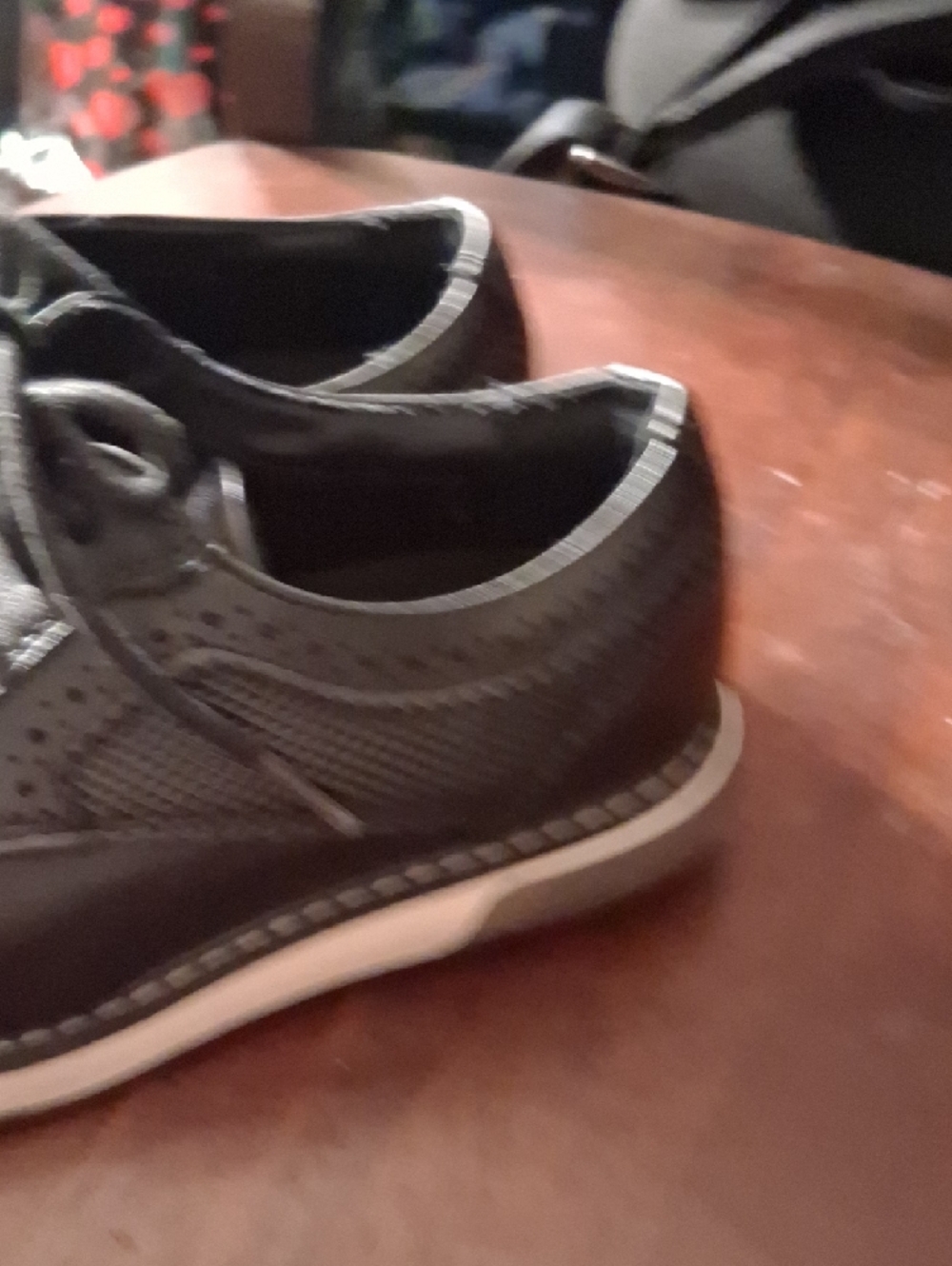 Black Lil Boys Lace-Up Casual Dress Shoes - Picture 4 of 9